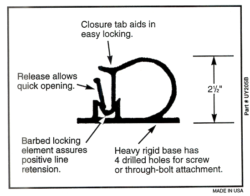 Snapper Ii Line Holders – United Yachting Mfg