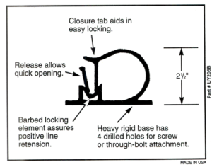 Snapper II Line Holders – United Yachting Mfg