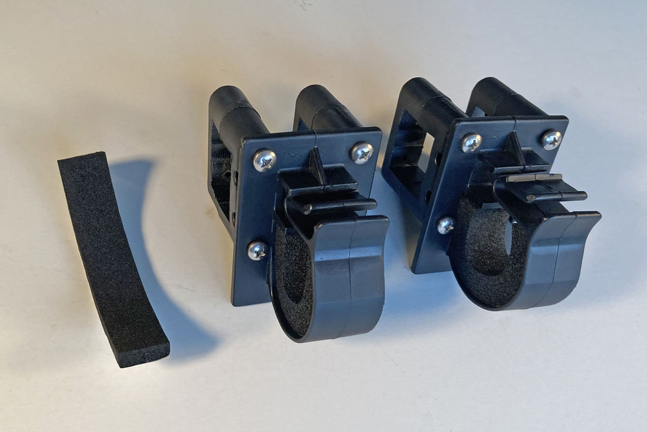 Fishing Rod Holder for Pontoon Boats with foam liners