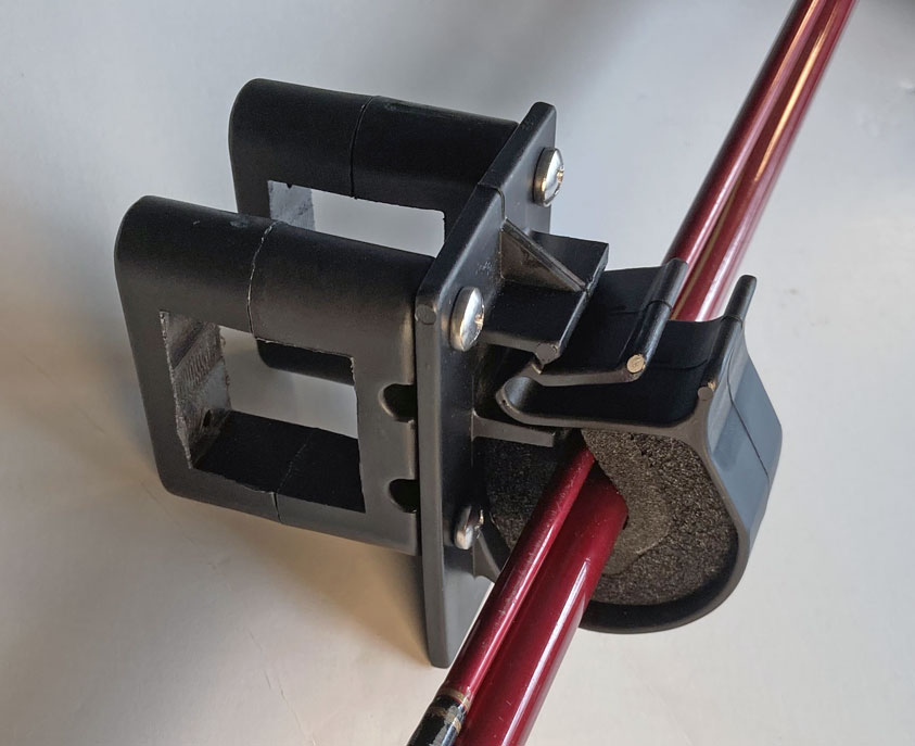 Fishing Rod Holder for Pontoon Boats with take apart rod